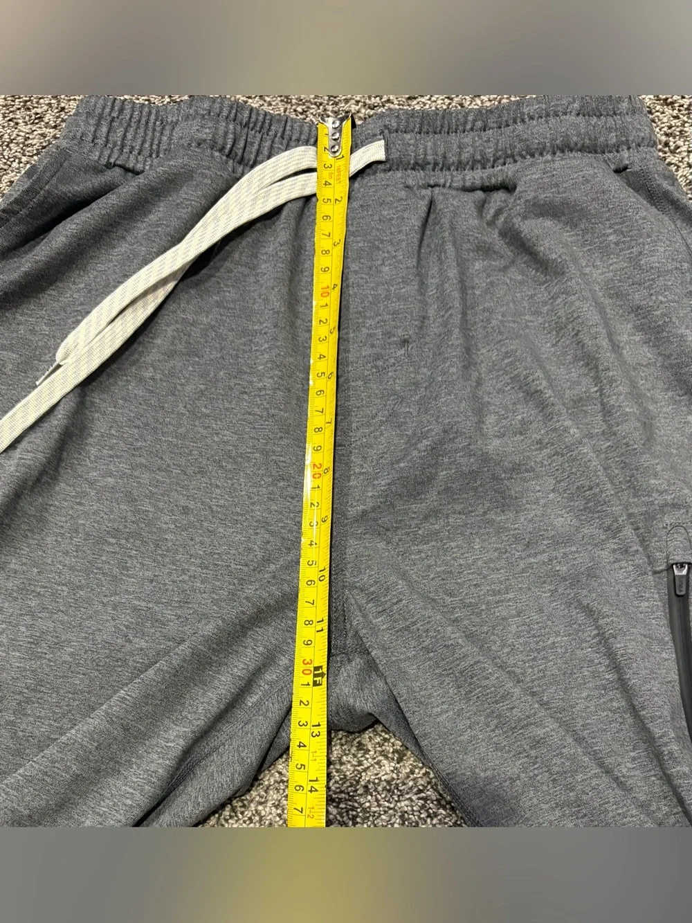 Vuori Sunday Performance Jogger V416 Men’s Small Gray Heather Athletic Sweatpant